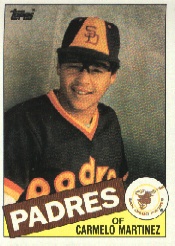 1985 Topps Baseball Cards      558     Carmelo Martinez